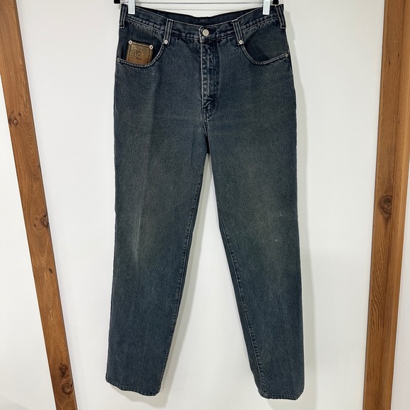 American Blue Other - American Blue Vintage Mens Jeans 36 Long Cotton Straight Leg Dark Wash Fade Gray